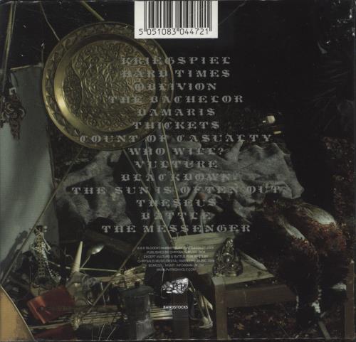 Patrick Wolf The Bachelor + Autographed Book CD album (CDLP) UK PWFCDTH887728