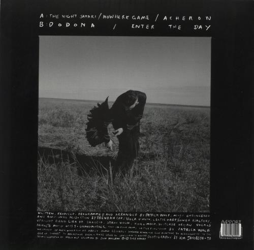 Patrick Wolf The Night Safari - Black River Vinyl - Autographed 12" vinyl single (12 inch record / Maxi-single) UK PWF12TH879903