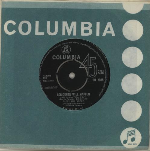 Patsy Ann Noble Accidents Will Happen 7" vinyl single (7 inch record / 45) UK PN307AC685516