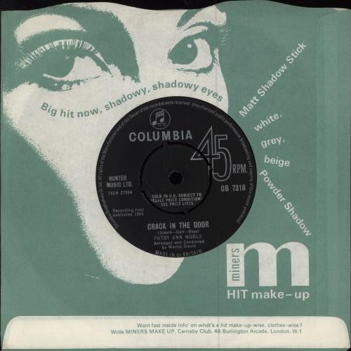 Patsy Ann Noble Private Property 7" vinyl single (7 inch record / 45) UK PN307PR780079