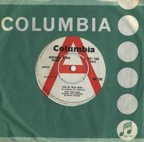 Patsy Ann Noble Tied Up With Mary 7" vinyl single (7 inch record / 45) UK PN307TI468844