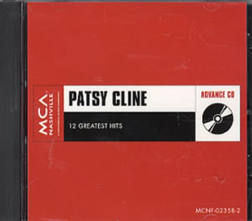 Patsy Cline 12 Greatest Hits CD album (CDLP) US P-CCDGR297613