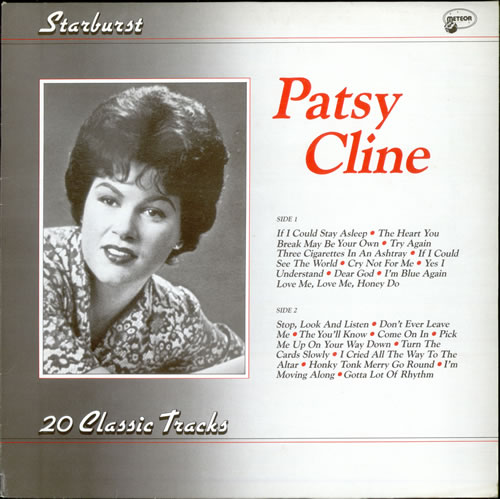 Patsy Cline 20 Classic Songs vinyl LP album (LP record) UK P-CLPCL499835