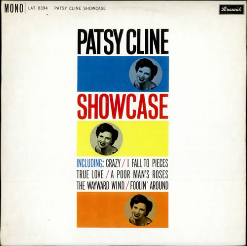 Patsy Cline Showcase vinyl LP album (LP record) UK P-CLPSH499777
