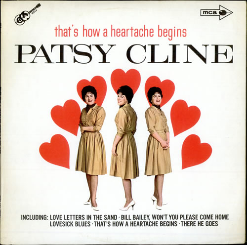 Patsy Cline That's How A Heartache Begins vinyl LP album (LP record) UK P-CLPTH499829