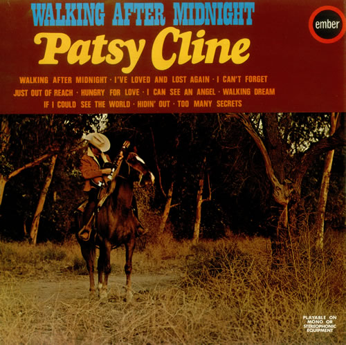 Patsy Cline Walking After Midnight vinyl LP album (LP record) UK P-CLPWA457496