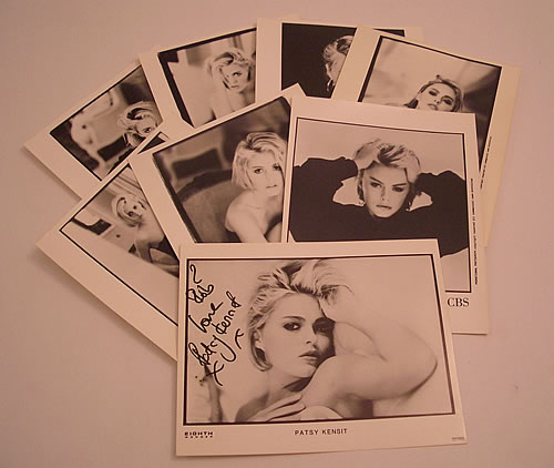 Patsy Kensit Set of 8 Photographs - one Autographed photograph UK KENPHSE356490