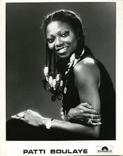 Patti Boulaye Autographed Publicity Photograph photograph UK PB1PHAU283215