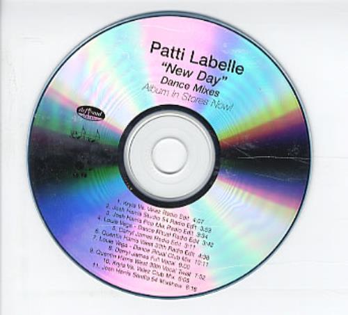 Patti LaBelle New Day - Dance Mixes CD-R acetate US LABCRNE307323