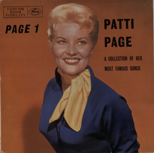 Patti Page Page 1 vinyl LP album (LP record) UK PP-LPPA616665