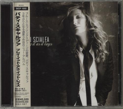 Patti Scialfa Play It As It Lays + Obi CD album (CDLP) Japanese PATCDPL678005