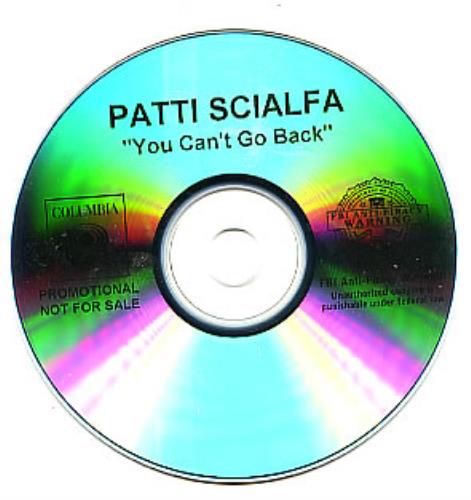 Patti Scialfa You Can't Go Back CD-R acetate US PATCRYO307724