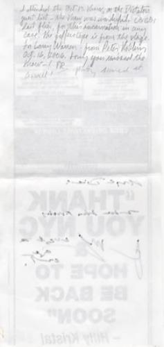 Patti Smith Autographed Flyer memorabilia US PTIMMAU386699