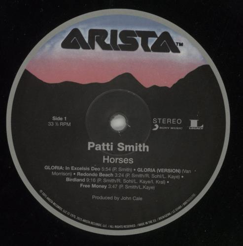 Patti Smith Horses - 180gm - Open shrink vinyl LP album (LP record) UK PTILPHO867374