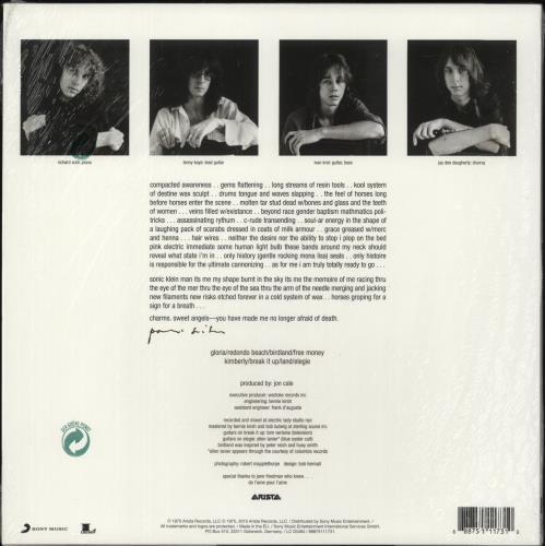 Patti Smith Horses - 180gm - Open shrink vinyl LP album (LP record) UK PTILPHO867374