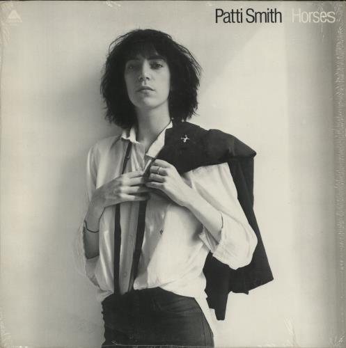Patti Smith Horses - 1st vinyl LP album (LP record) US PTILPHO864222