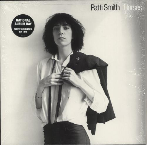 Patti Smith Horses - NAD2021 - White Vinyl vinyl LP album (LP record) UK PTILPHO864229