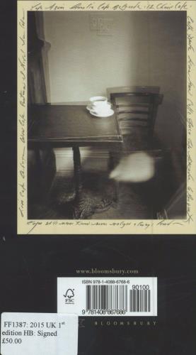 Patti Smith M Train - Autographed book UK PTIBKMT783041