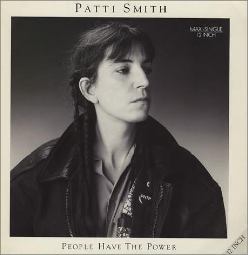 Patti Smith People Have The Power 12" vinyl single (12 inch record / Maxi-single) German PTI12PE356832