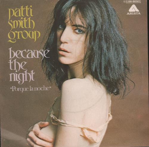 Patti Smith Porqu� La Noche 7" vinyl single (7 inch record / 45) Spanish PTI07PO671867