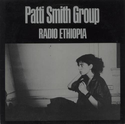 Patti Smith Radio Ethiopia - EX vinyl LP album (LP record) UK PTILPRA636886