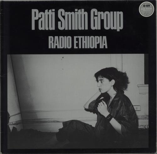 Patti Smith Radio Ethiopia vinyl LP album (LP record) German PTILPRA636865