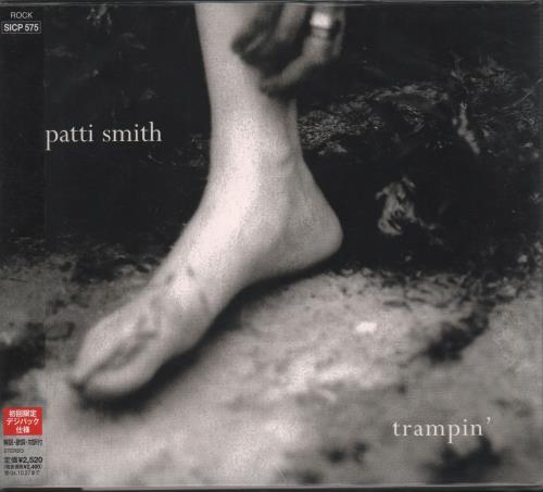 Patti Smith Trampin' CD album (CDLP) Japanese PTICDTR288910