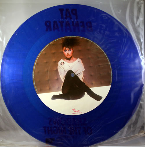 Pat Benatar Shadows Of The Night UK 12" vinyl single (12 inch record