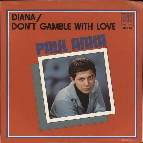 Paul Anka Diana 7" vinyl single (7 inch record / 45) US NKA07DI732730