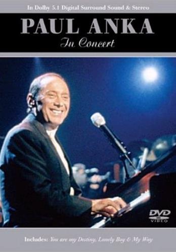 Paul Anka In Concert DVD UK NKADDIN351429