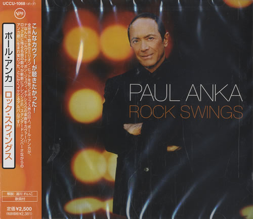 Paul Anka Rock Swings CD album (CDLP) Japanese NKACDRO330528