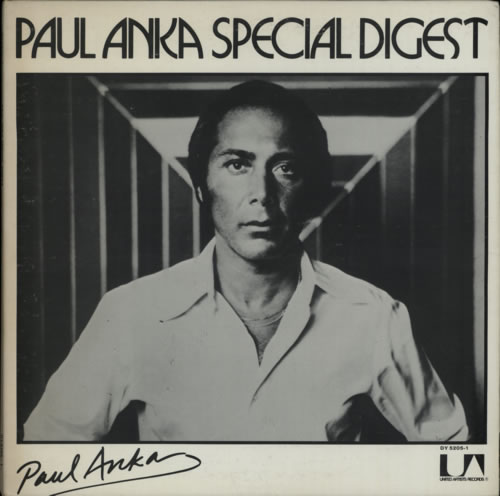 Paul Anka Special Digest vinyl LP album (LP record) Japanese NKALPSP133253