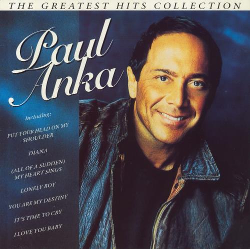 Paul Anka The Greatest Hits Collection vinyl LP album (LP record) UK NKALPTH797628