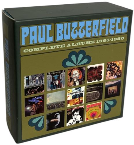 Paul Butterfield Complete Albums 1965-1980 CD Album Box Set UK PBUDXCO866182