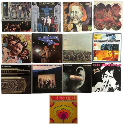 Paul Butterfield Complete Albums 1965-1980 CD Album Box Set UK PBUDXCO866182