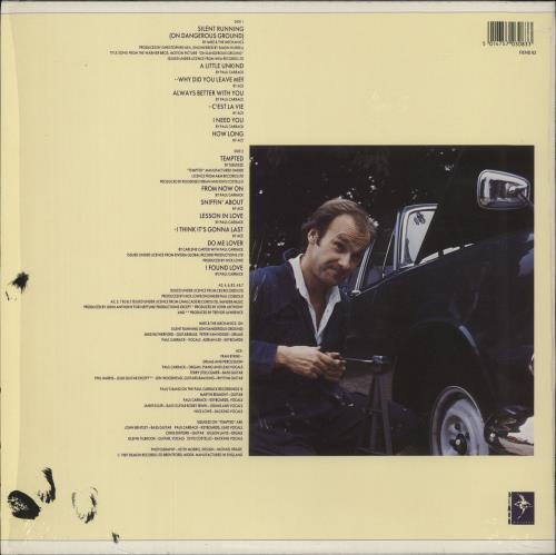 Paul Carrack Ace Mechanic - shrink vinyl LP album (LP record) UK PCALPAC869434