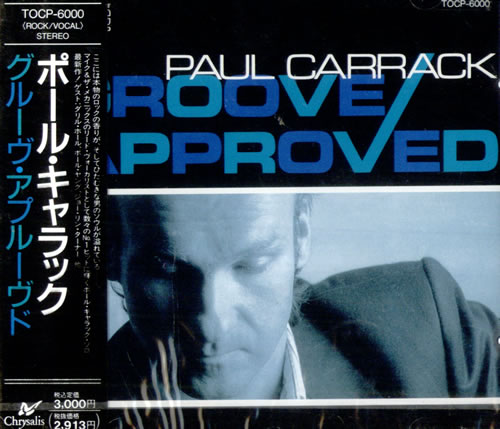 Paul Carrack Groove Approved CD album (CDLP) Japanese PCACDGR515496