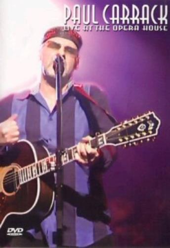 Paul Carrack Live At The Opera House DVD UK PCADDLI303040