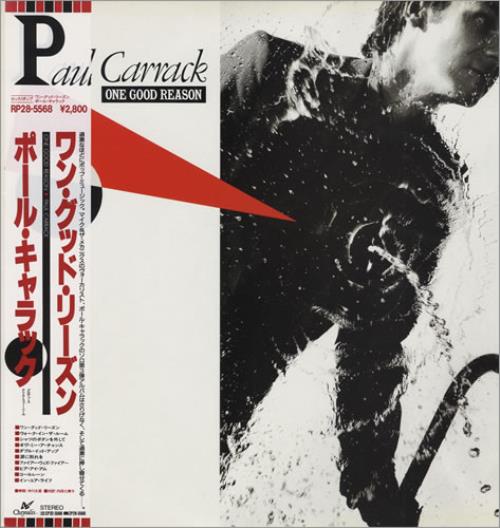Paul Carrack One Good Reason vinyl LP album (LP record) Japanese PCALPON433740