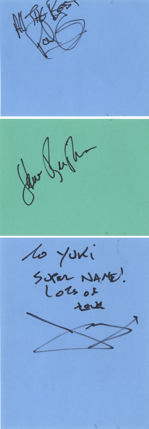 Paul Carrack Pages From An Autograph Book memorabilia UK PCAMMPA603438