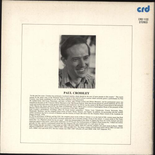 Paul Crossley Gabriel Faur�: The 13 Barcarolles vinyl LP album (LP record) UK 0VULPGA736747