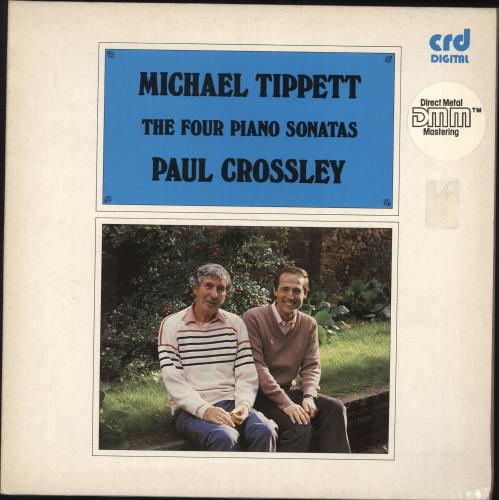 Paul Crossley Michael Tippett: The Four Piano Sonatas 2-LP vinyl record set (Double LP Album) UK 0VU2LMI736745