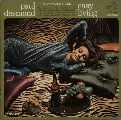 Paul Desmond Easy Living vinyl LP album (LP record) US PDSLPEA583565