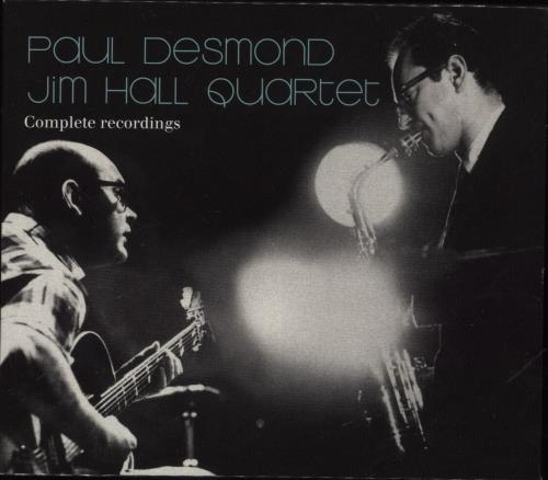 Paul Desmond Paul Desmond Jim Hall Quartet  Complete Recordings 4-CD album set UK PDS4CPA877899