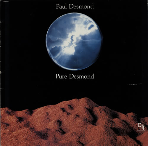 Paul Desmond Pure Desmond vinyl LP album (LP record) French PDSLPPU575779