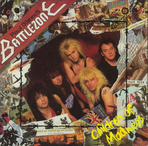 Paul Dianno Children Of Madness vinyl LP album (LP record) German P-DLPCH799938