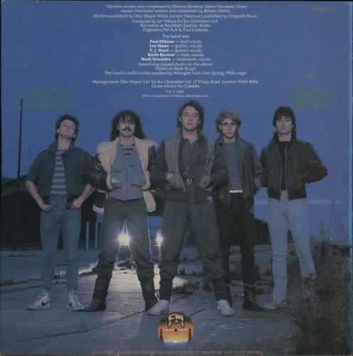 Paul Dianno Di'Anno vinyl LP album (LP record) UK P-DLPDI206164