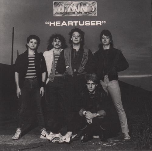 Paul Dianno Heartuser + P/S 7" vinyl single (7 inch record / 45) UK P-D07HE661076