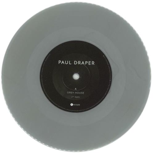 Paul Draper Grey House - Silver Transparent Vinyl 7" vinyl single (7 inch record / 45) UK QAY07GR864274
