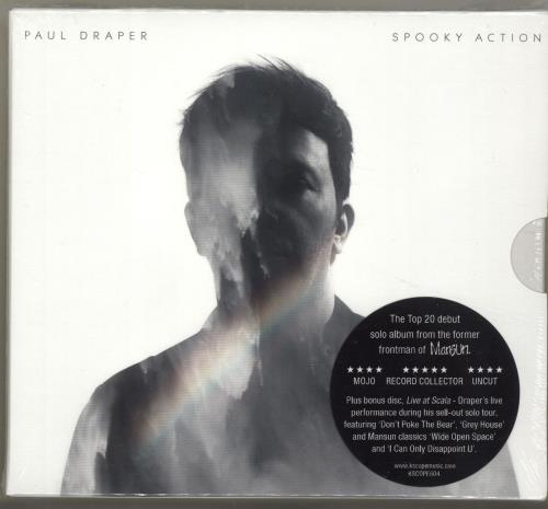 Paul Draper Spooky Action - Sealed 2 CD album set (Double CD) UK QAY2CSP703718